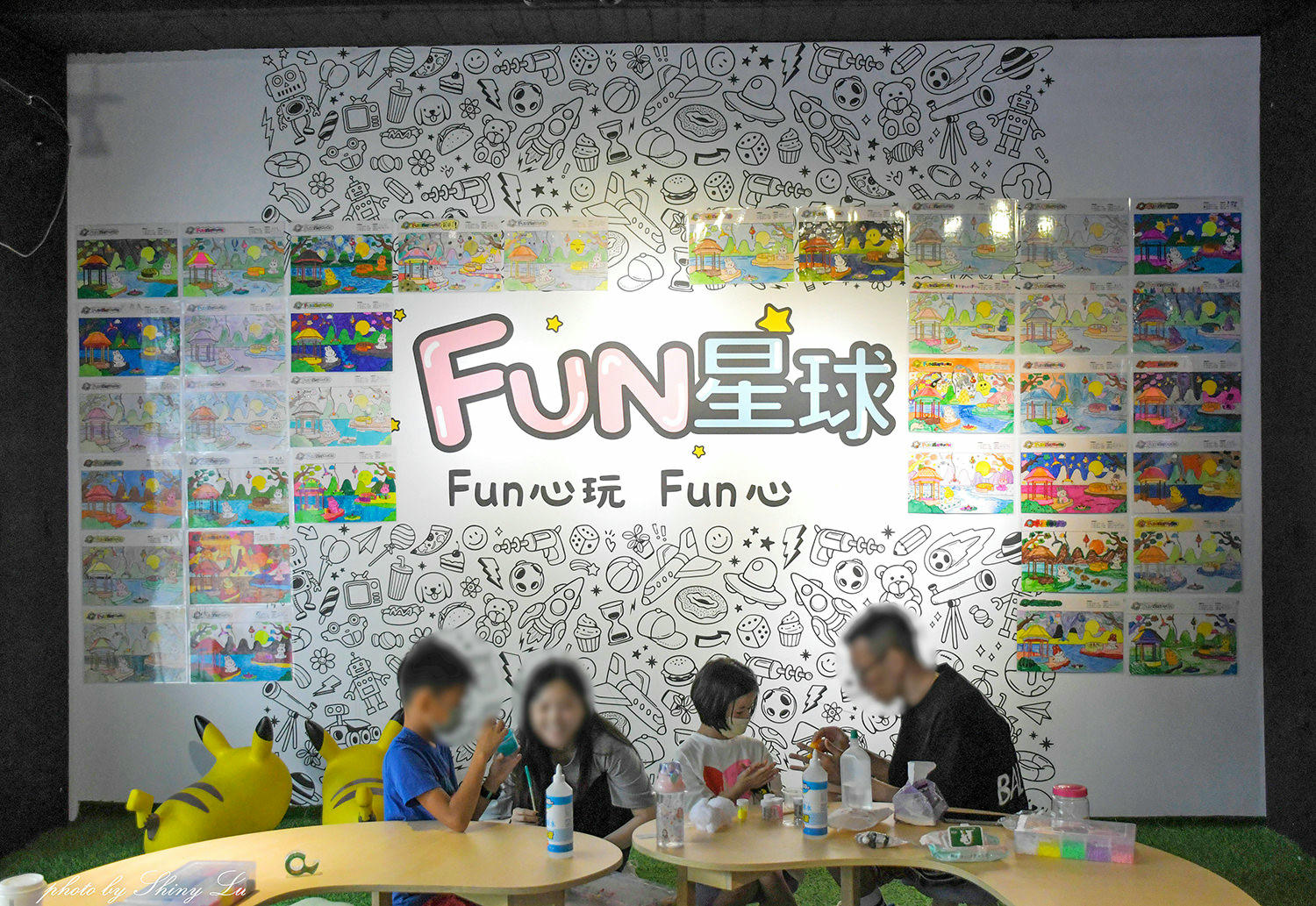 娃娃機遊樂園推薦 FUN星球親子樂園 親子手作樂園17