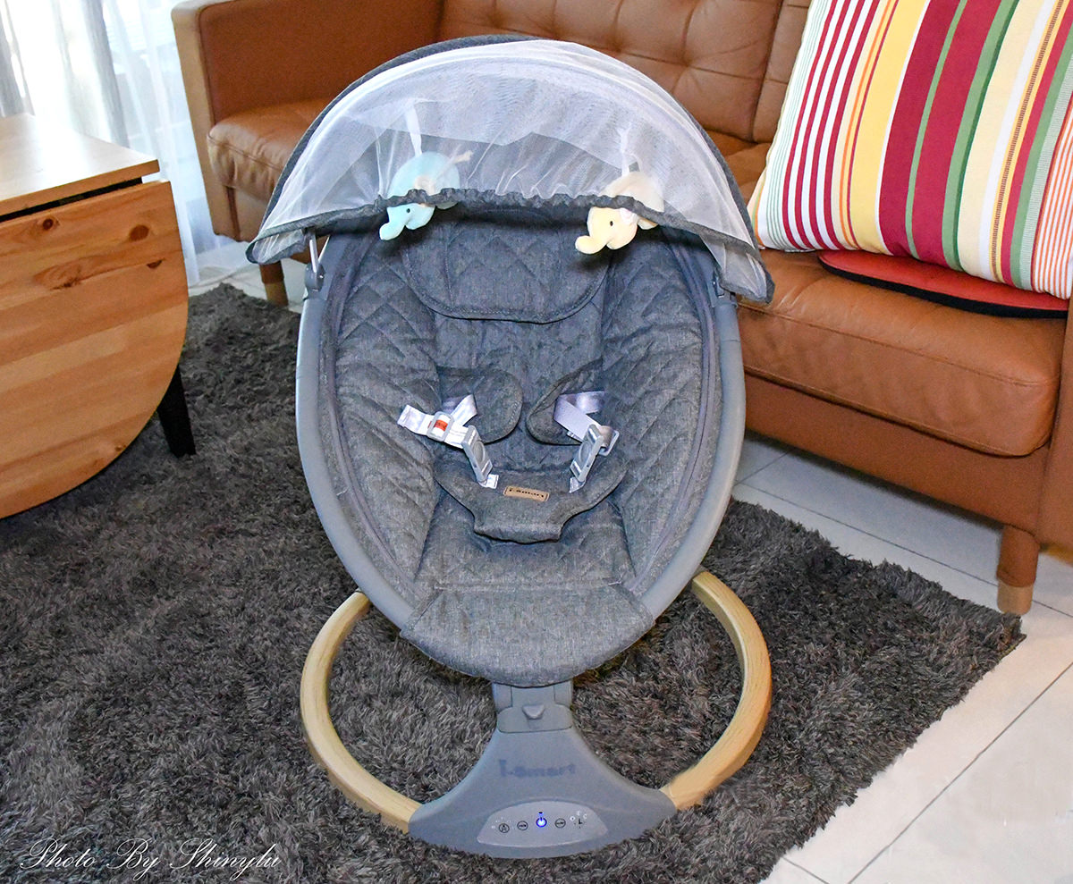 電動嬰兒搖椅推薦│i smart 多功能電動嬰兒安撫搖椅21