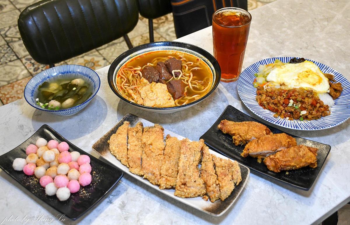 林口三井便當推薦【品嚐悅】精緻又好吃！麻辣拉麵也很夠味（菜單）