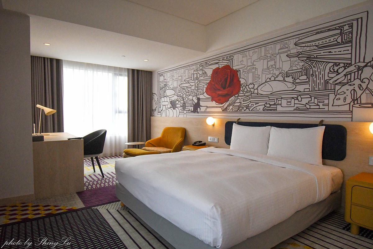 Two Tails Hotel 蘆洲，充滿活力氛圍感，捷運徐匯中學站樓上，蘆洲住宿推薦