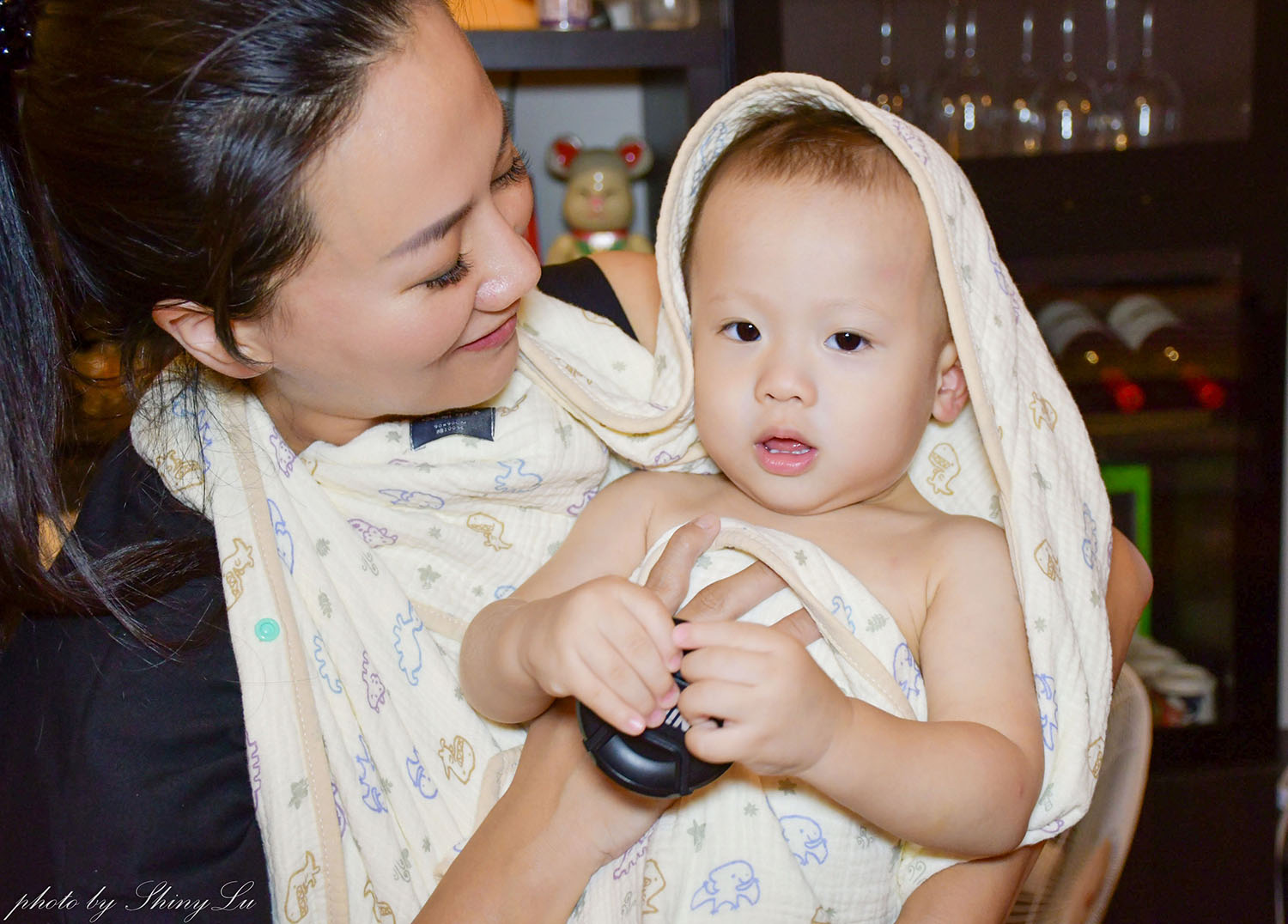 圍裙式連帽浴巾推薦【Doris.Ann 朵麗絲.安】Chu-mi 啾米開箱分享 - 第8張圖