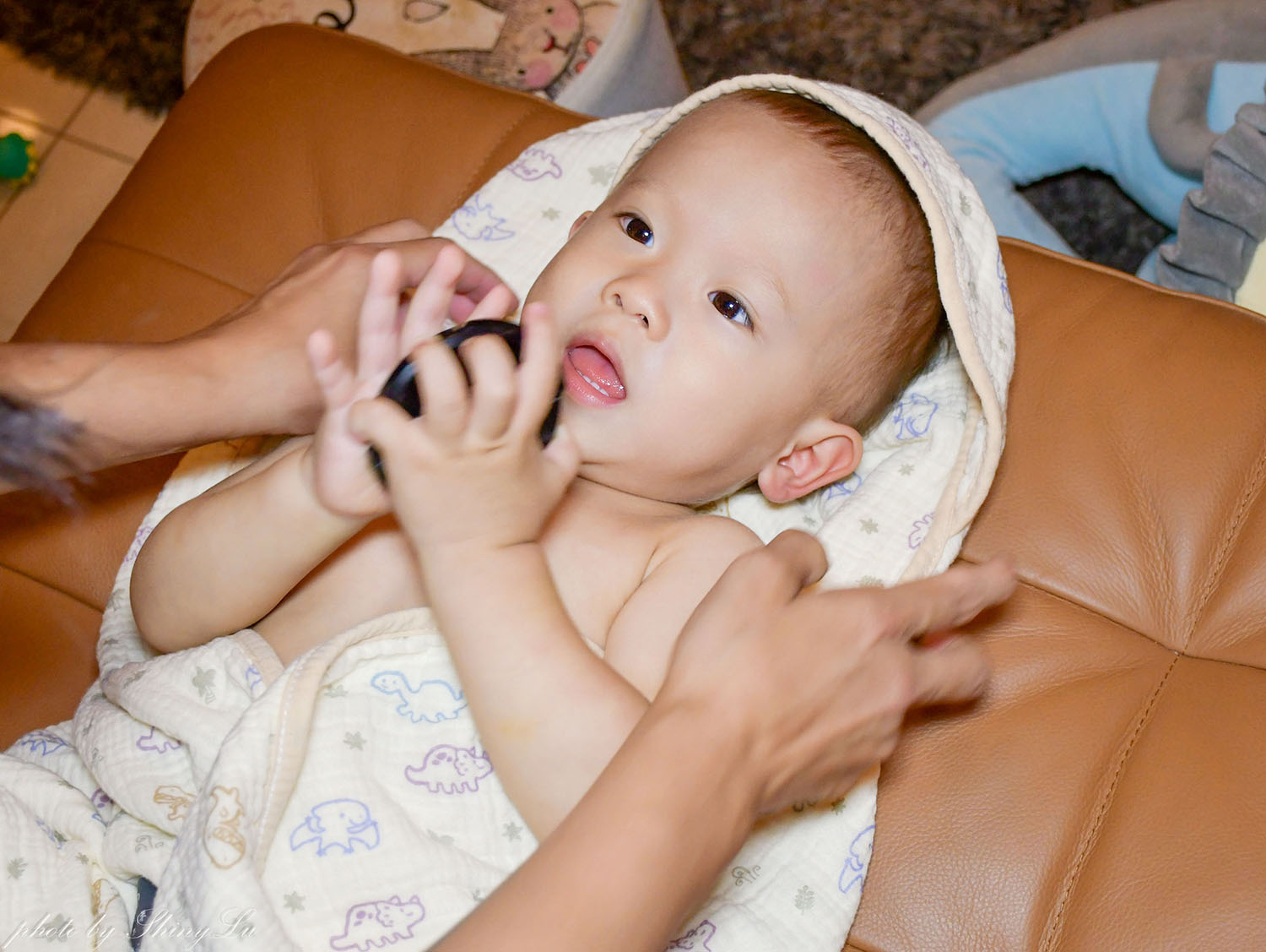 圍裙式連帽浴巾推薦【Doris.Ann 朵麗絲.安】Chu-mi 啾米開箱分享 - 第9張圖