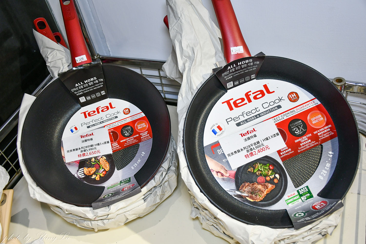 板橋環球│特福鍋具福利品三折起│SISLEY班尼頓童裝三件1000元│同場還有鉑瑞可香水/國際品牌太陽眼鏡/ME 5 精品剪具 - 第22張圖