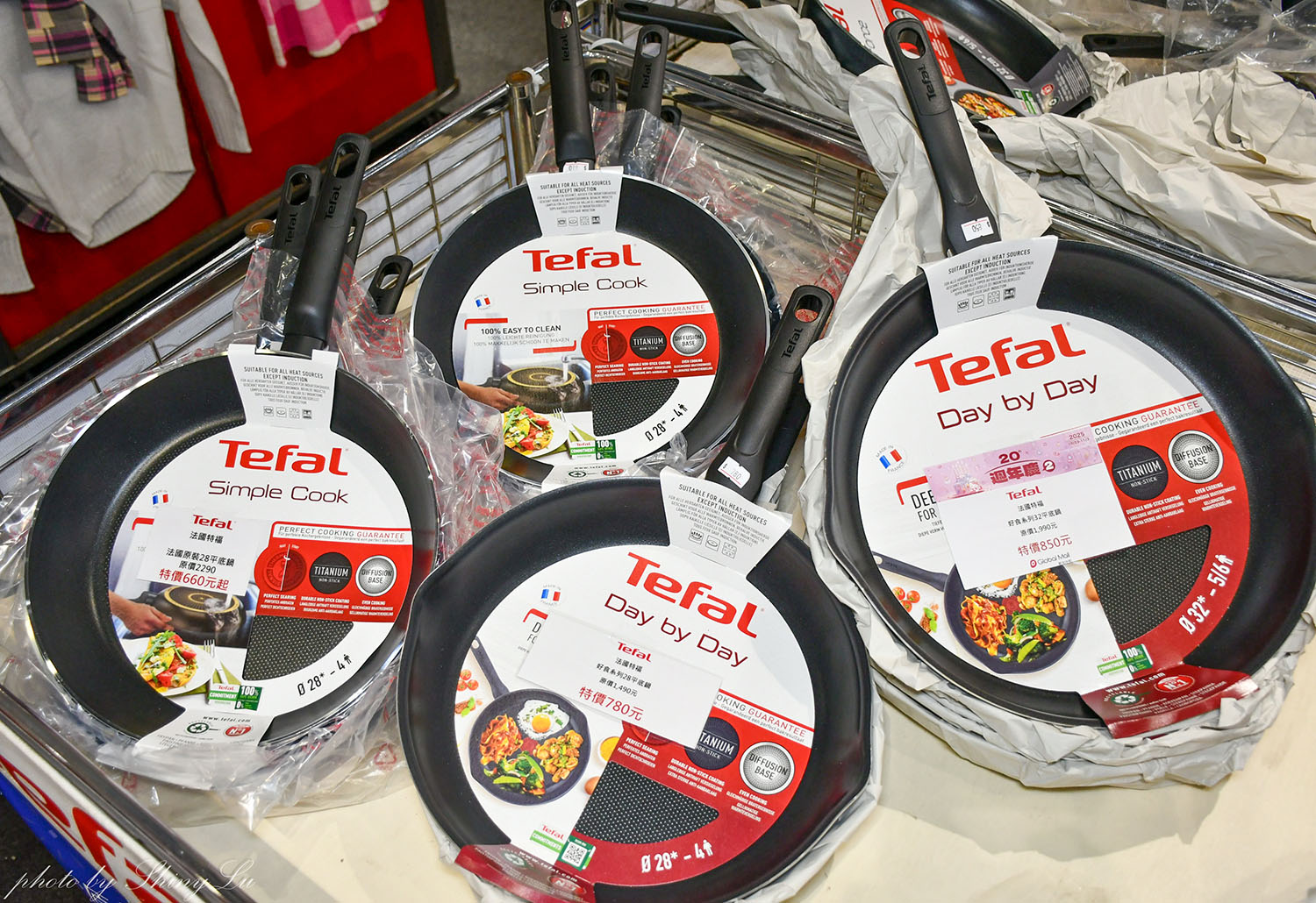 板橋環球│特福鍋具福利品三折起│SISLEY班尼頓童裝三件1000元│同場還有鉑瑞可香水/國際品牌太陽眼鏡/ME 5 精品剪具 - 第8張圖