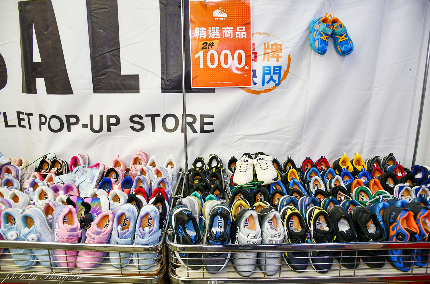 八德路一段【N I K E 運動鞋特賣】F I L A 五折,新款二雙九折優惠(可刷卡) 王子運動用品特賣 - 第14張圖