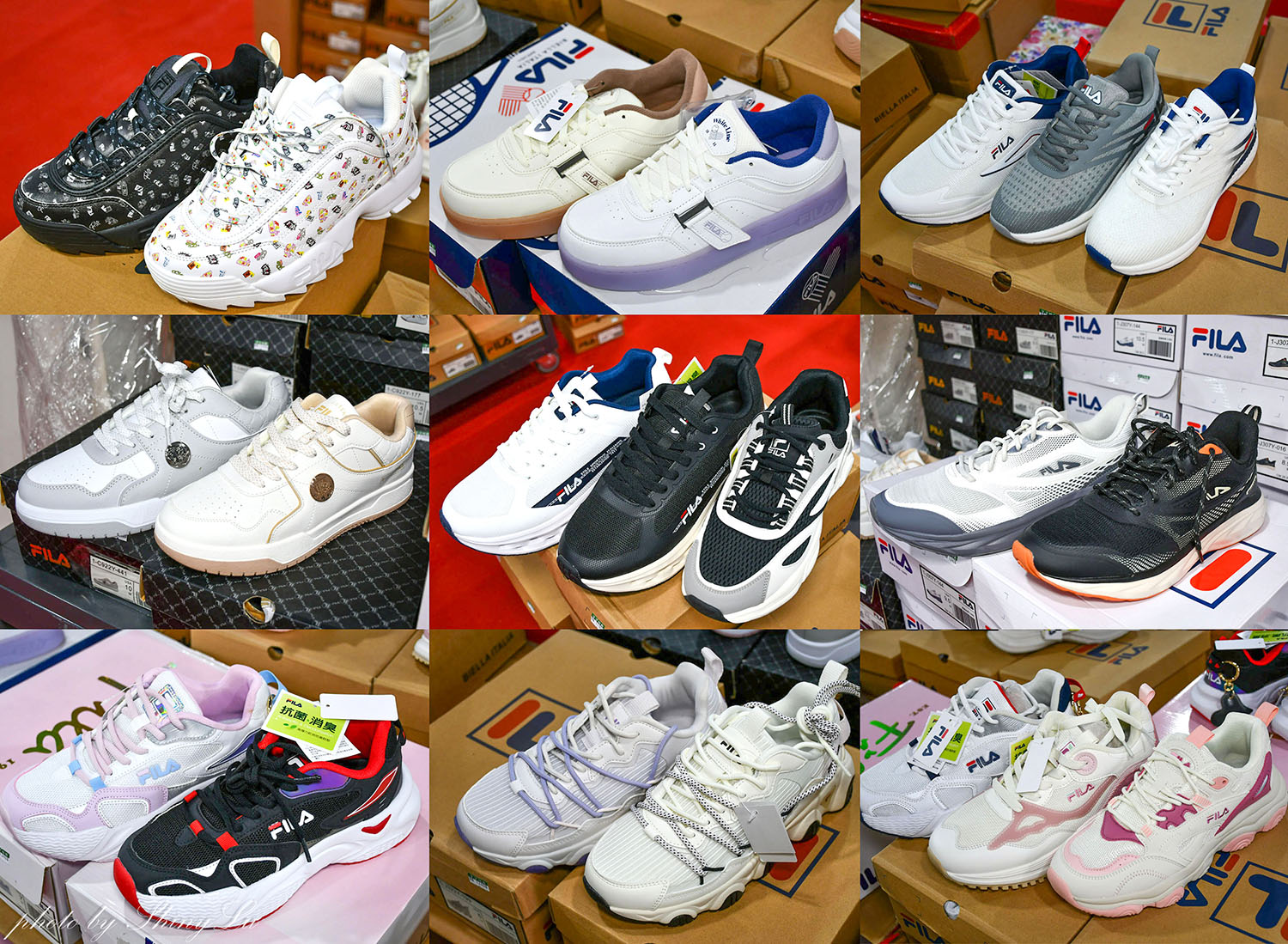 八德路一段【N I K E 運動鞋特賣】F I L A 五折,新款二雙九折優惠(可刷卡) 王子運動用品特賣 - 第26張圖
