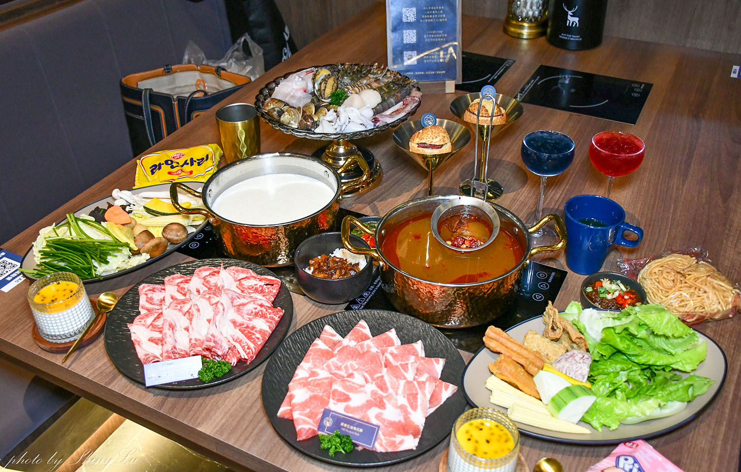 金蒔鍋物青埔旗艦店│餐酒館風格超美│還有蔬食自助吧吃到飽│青埔最美的餐酒館風格火鍋店 - 第16張圖