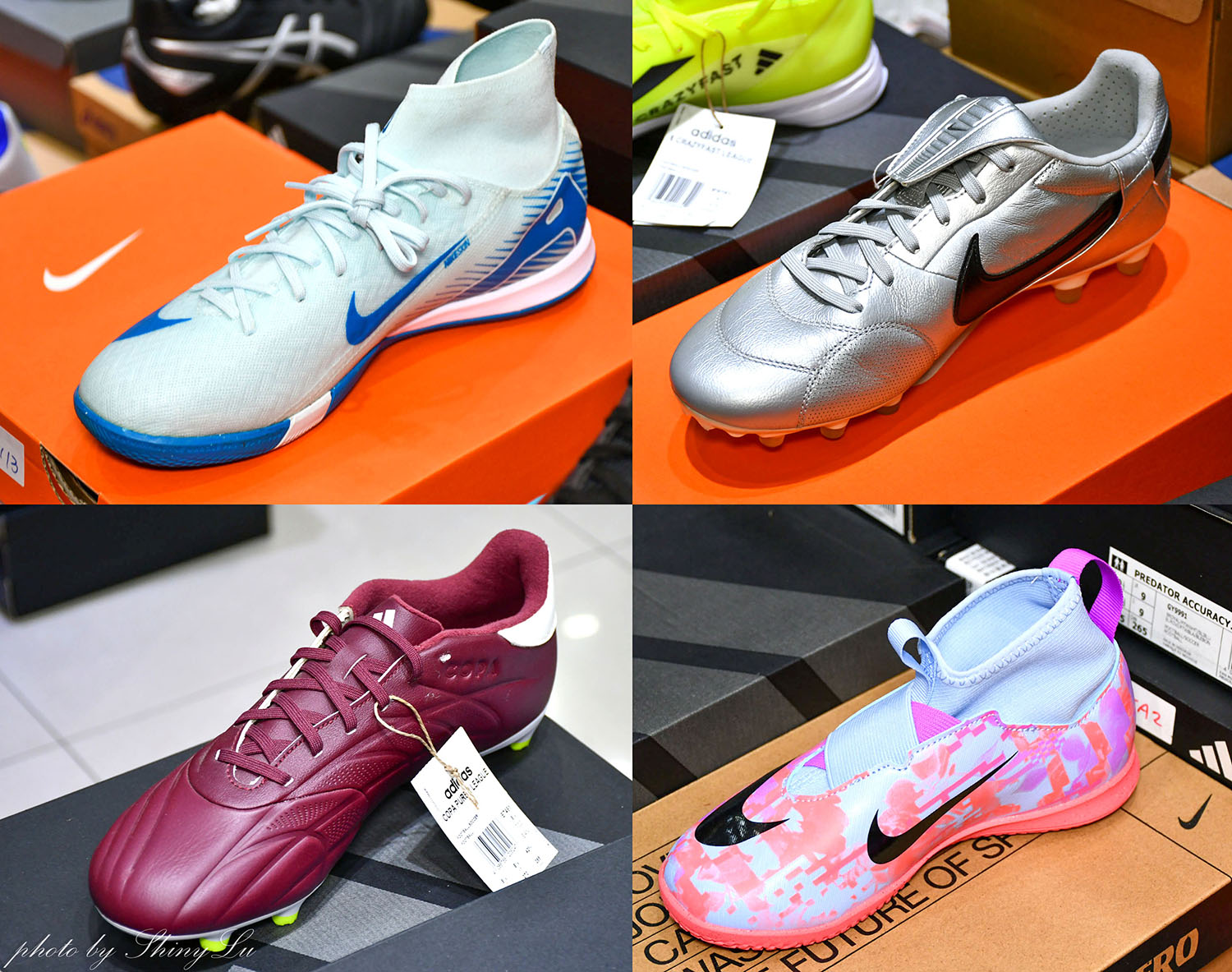 天母《詹士運動用品週年慶》足球鞋/足球釘鞋outlet出清二雙2000起 - 第19張圖