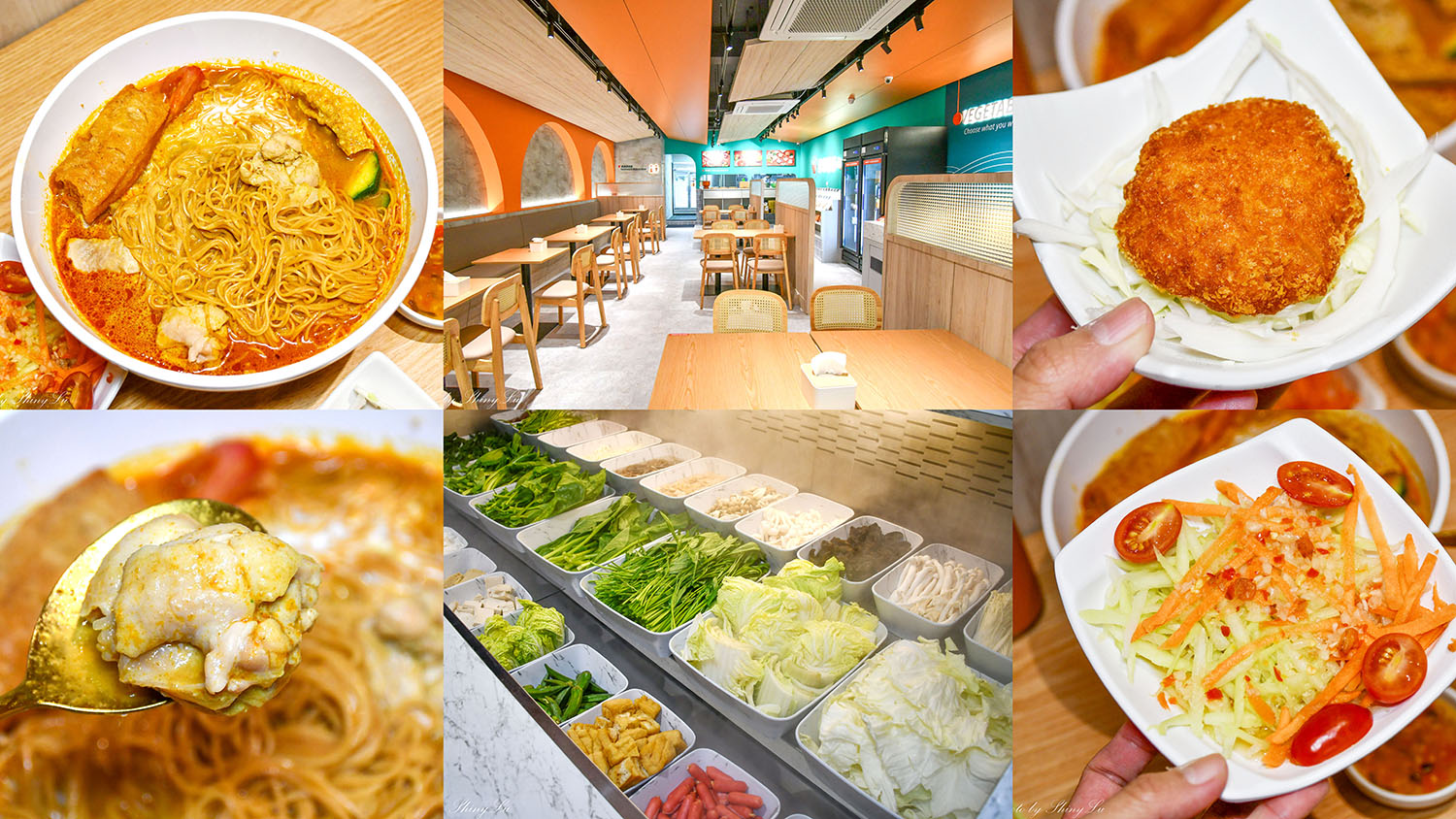 一個人也可以吃泰式！林口長庚美食《香泰迷迷》數十種配料想吃什麼自已搭配