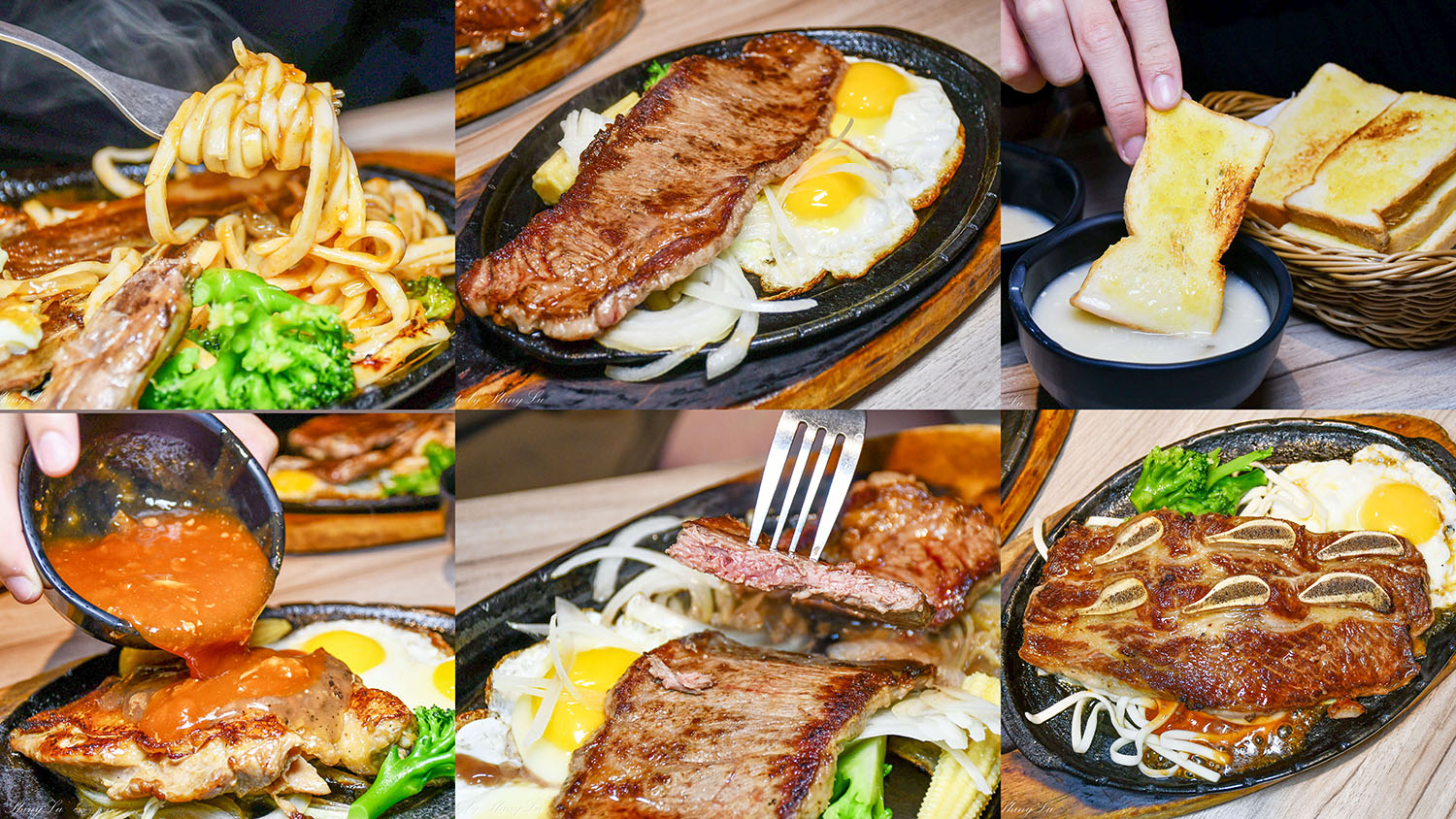 天母牛排推薦│6分熟牛排│百元就能吃到原塊肉牛排，內用可免費加麵