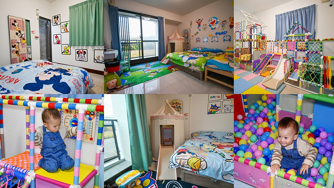2026親子民宿特輯!超過十家有溜滑梯/遊戲/戲水池/帶小孩度假首選推薦 - 第22張圖 南投紫南宮住宿推薦│小蘋果の民宿親子館│全新落成│客房有溜滑梯,還有專屬遊戲室
