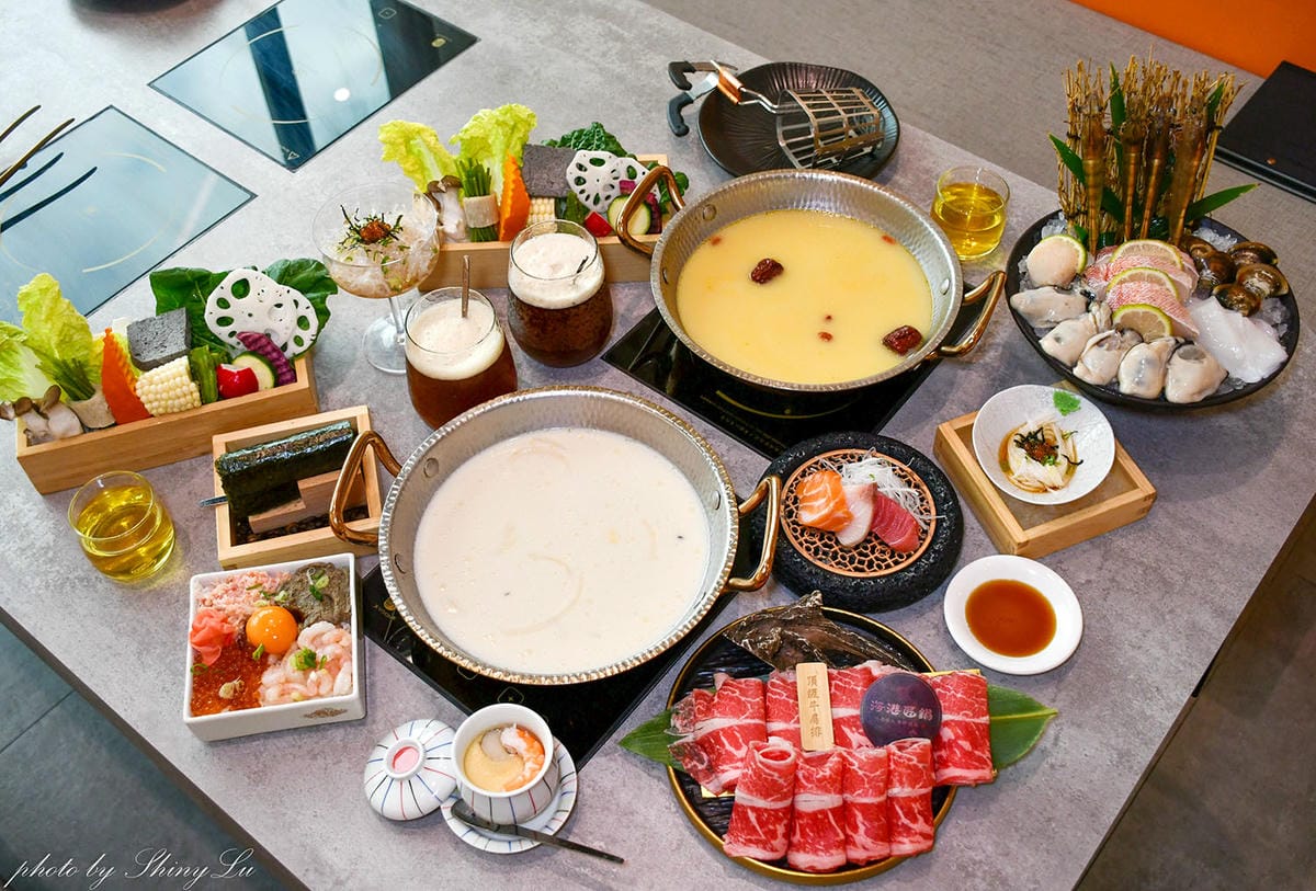 海港匠鍋│日料結合活海鮮鍋物│台中頂級海鮮火鍋推薦