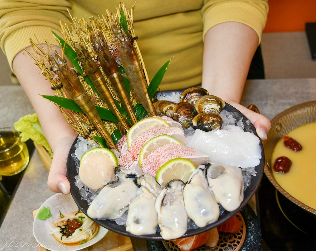 海港匠鍋│日料結合活海鮮鍋物│台中頂級海鮮火鍋推薦
