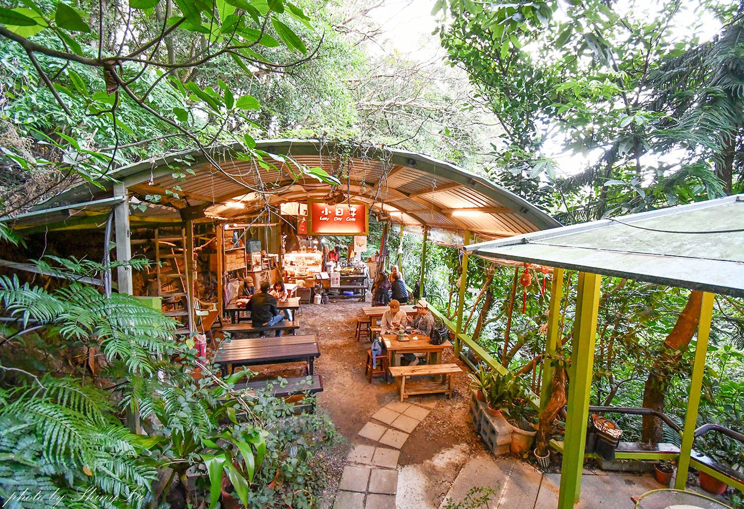 貓空戶外咖啡廳│小日子lazyday│樸實自然│隱身樹林中
