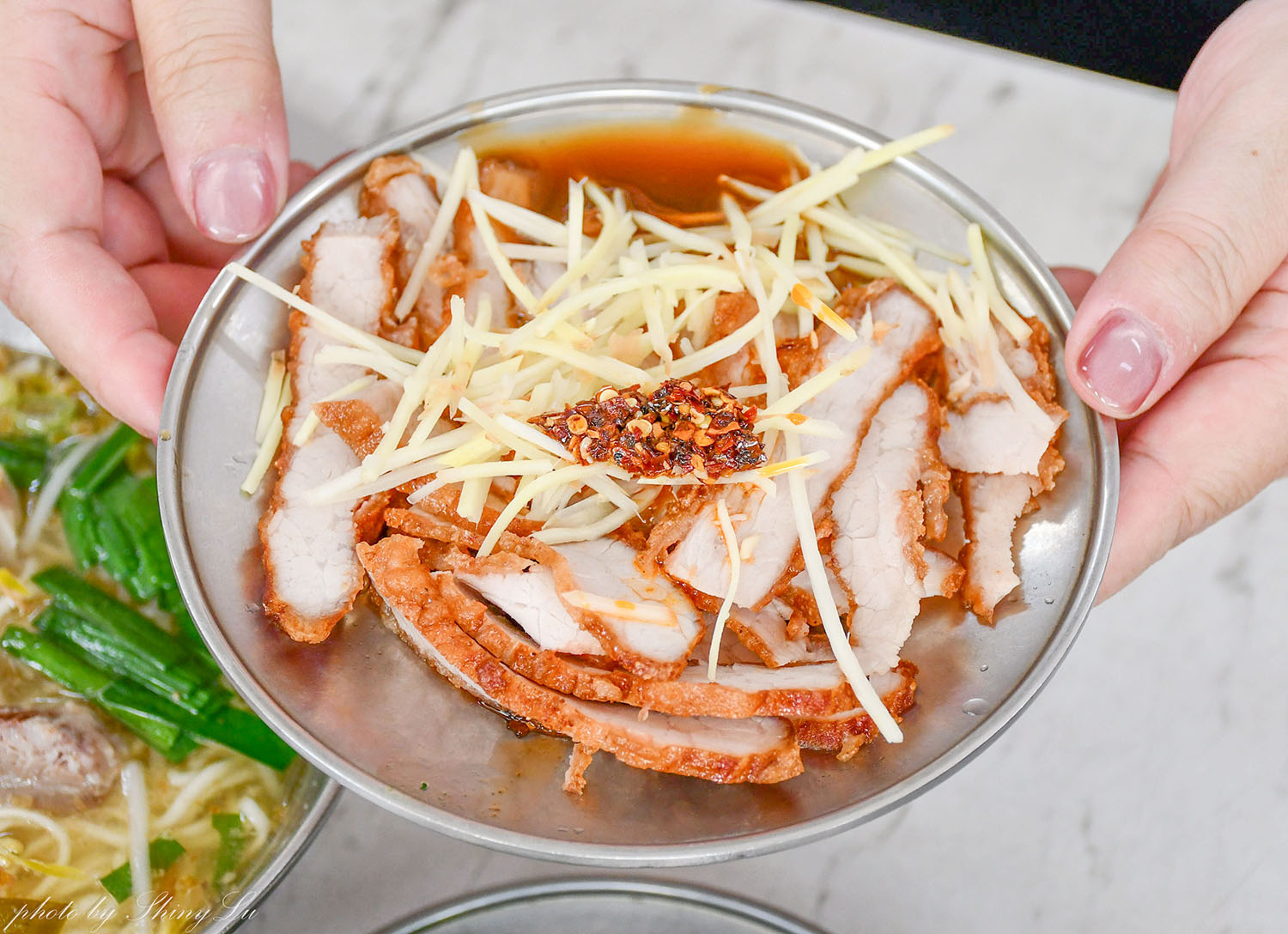 萬芳麵館，早餐吃肝連麵，長春市場美食必吃