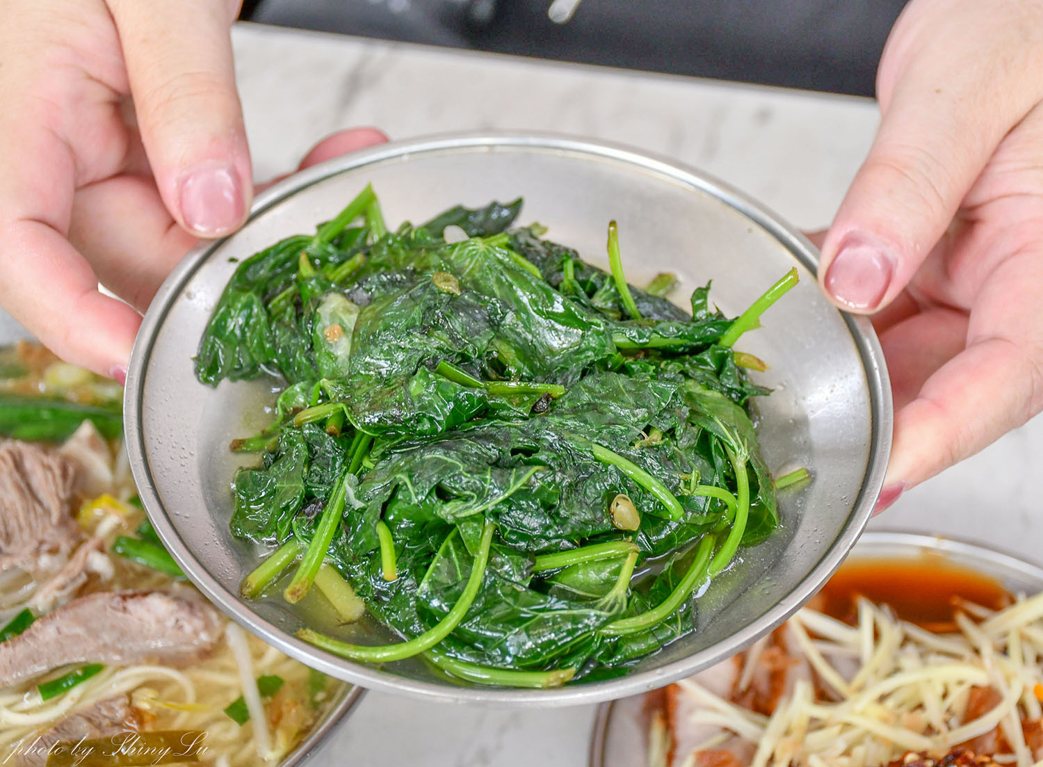 萬芳麵館，早餐吃肝連麵，長春市場美食必吃