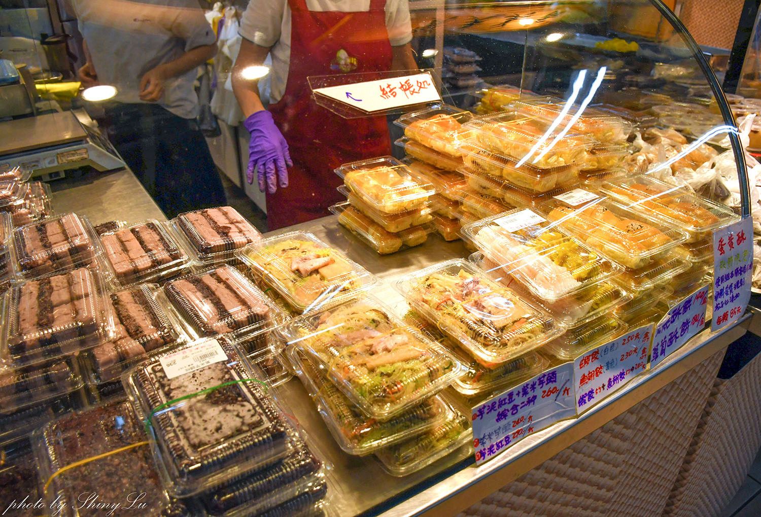 水源市場美食推薦│賢夫美食│芋泥豆沙比紫米芋頭好吃