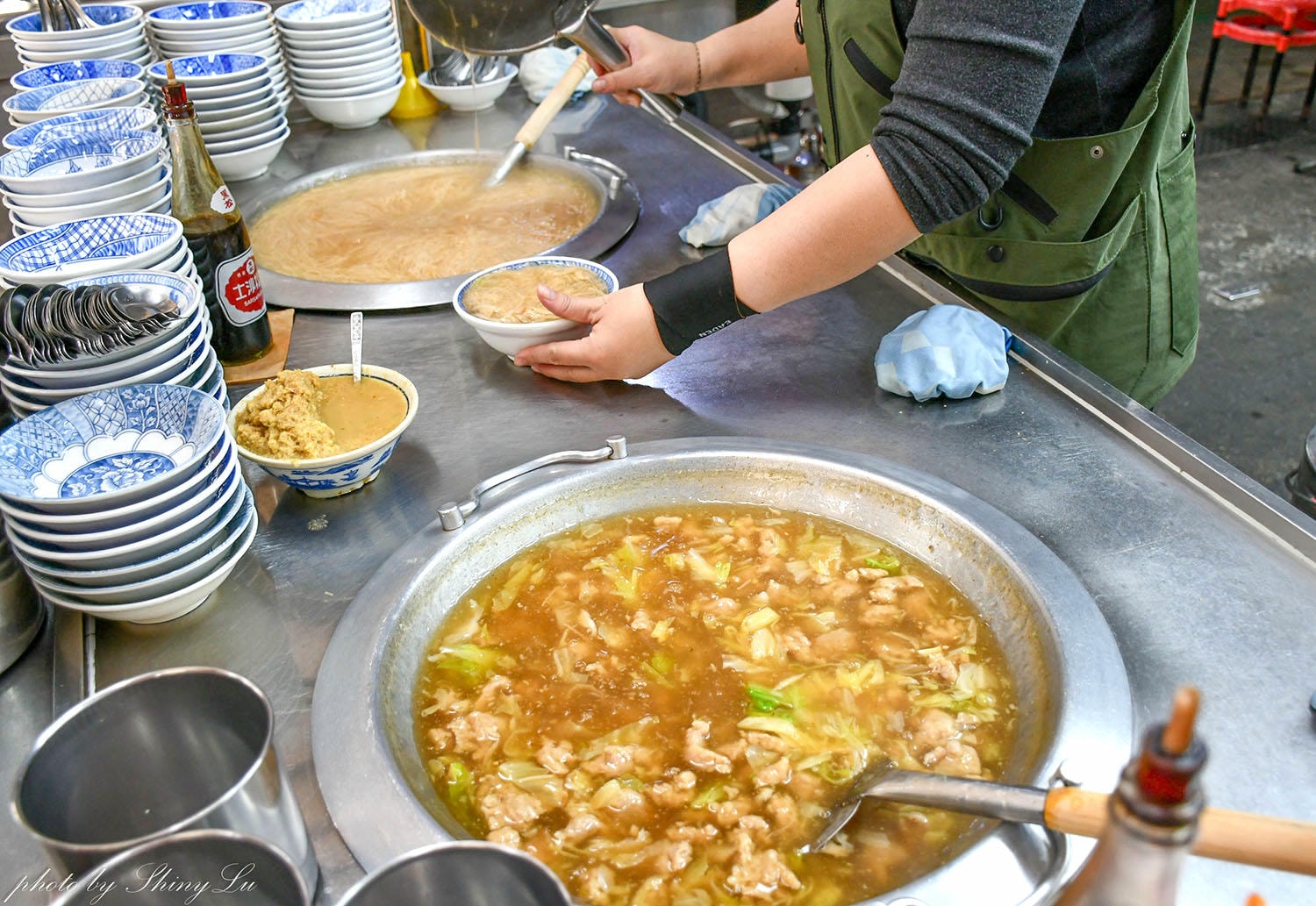 彰化小吃推薦│60年老店│車路口肉羹│好吃肉羹+麵線糊竟然這麼好吃
