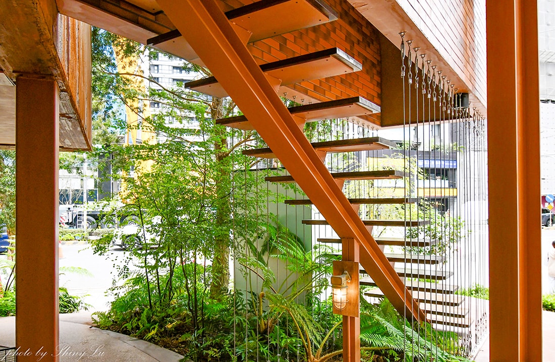 胚 pae nook│紅磚外牆及綠色植栽超好拍│林口特色咖啡廳　