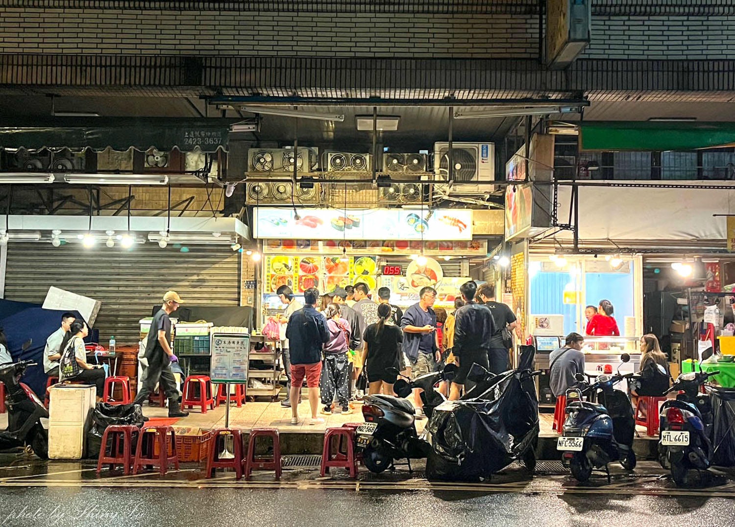 半夜吃生魚片！朱添鮮魚號│營業到凌晨四點│基隆深夜美食