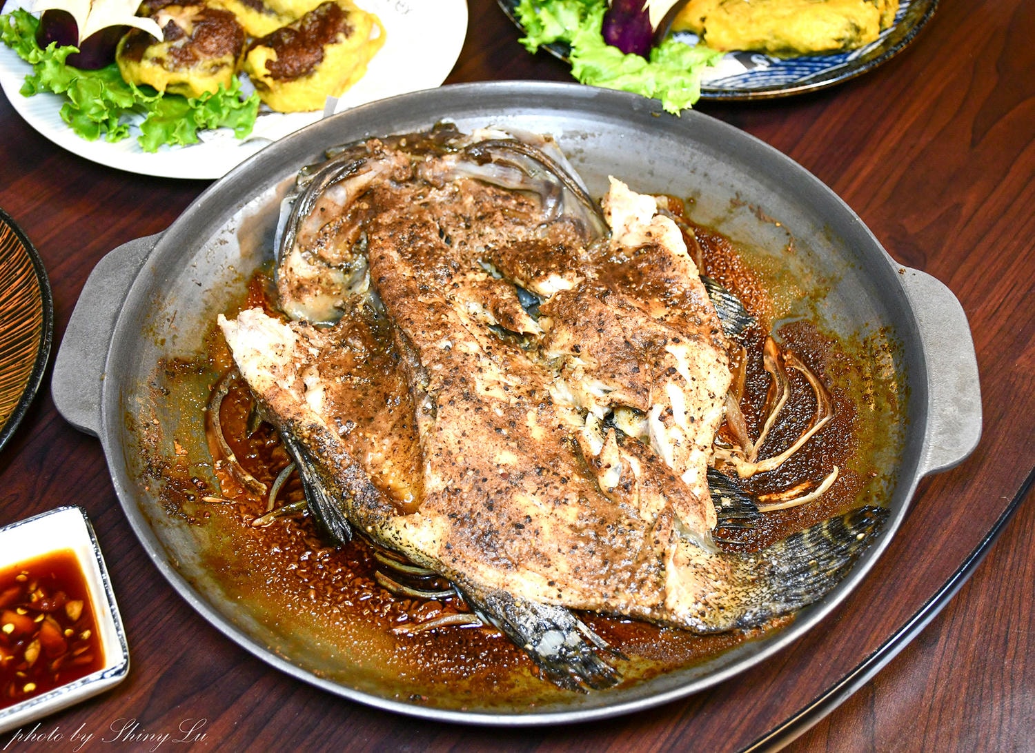 滿穗園手路台灣菜|酥炸南瓜鴨餅+陶板胡椒魚必點│中壢美食推薦 - 第15張圖 滿穗園手路台灣菜|酥炸南瓜鴨餅+陶板胡椒魚必點│中壢美食推薦