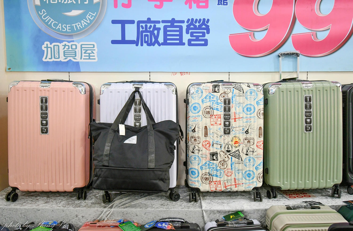 【2026台北行李箱特賣】工廠直營！行李箱/登機箱990元起！一年保固終身為修，消費滿額還送旅行拉桿包（加賀屋行李箱）