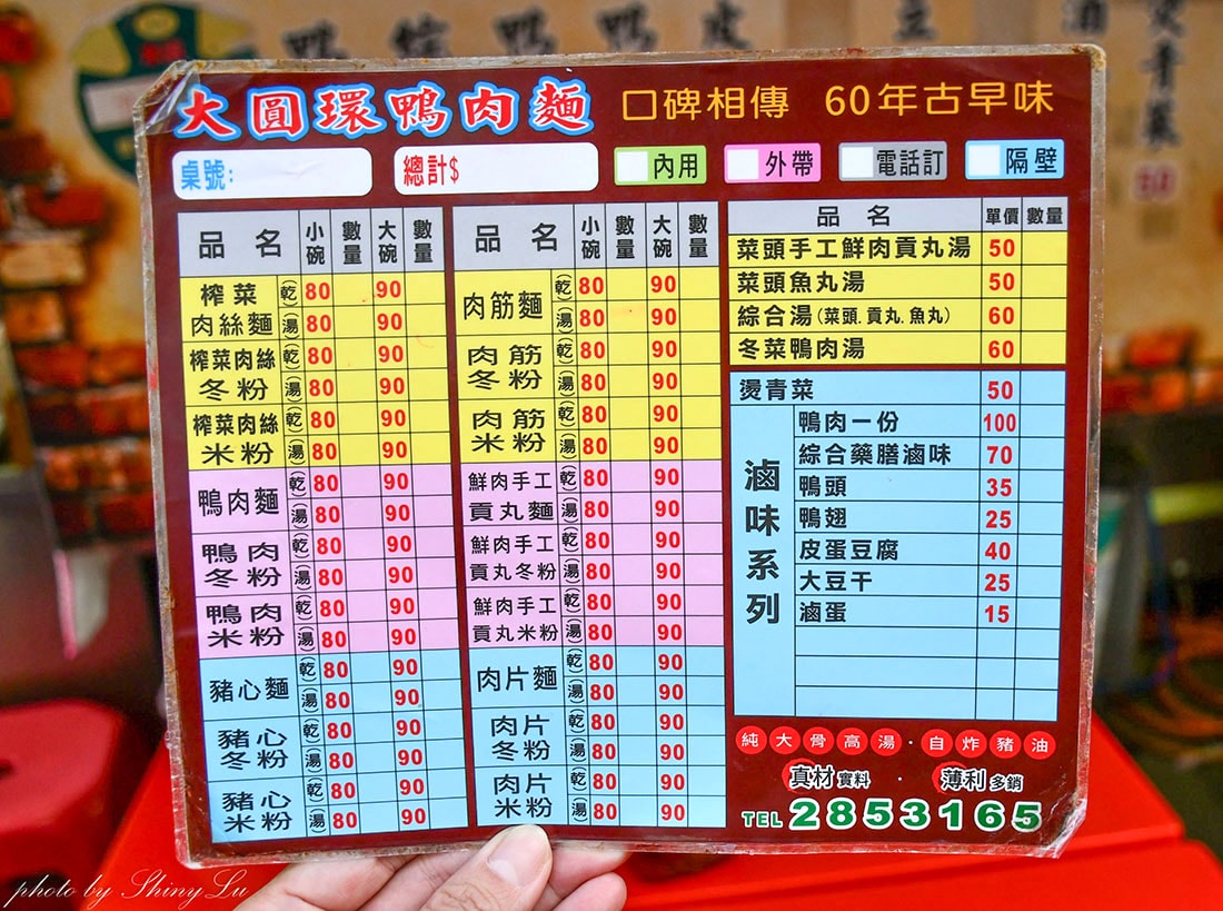 美麗島站美食推薦│高雄大圓環鴨肉麵│傳承60年老店│辣椒超級讚