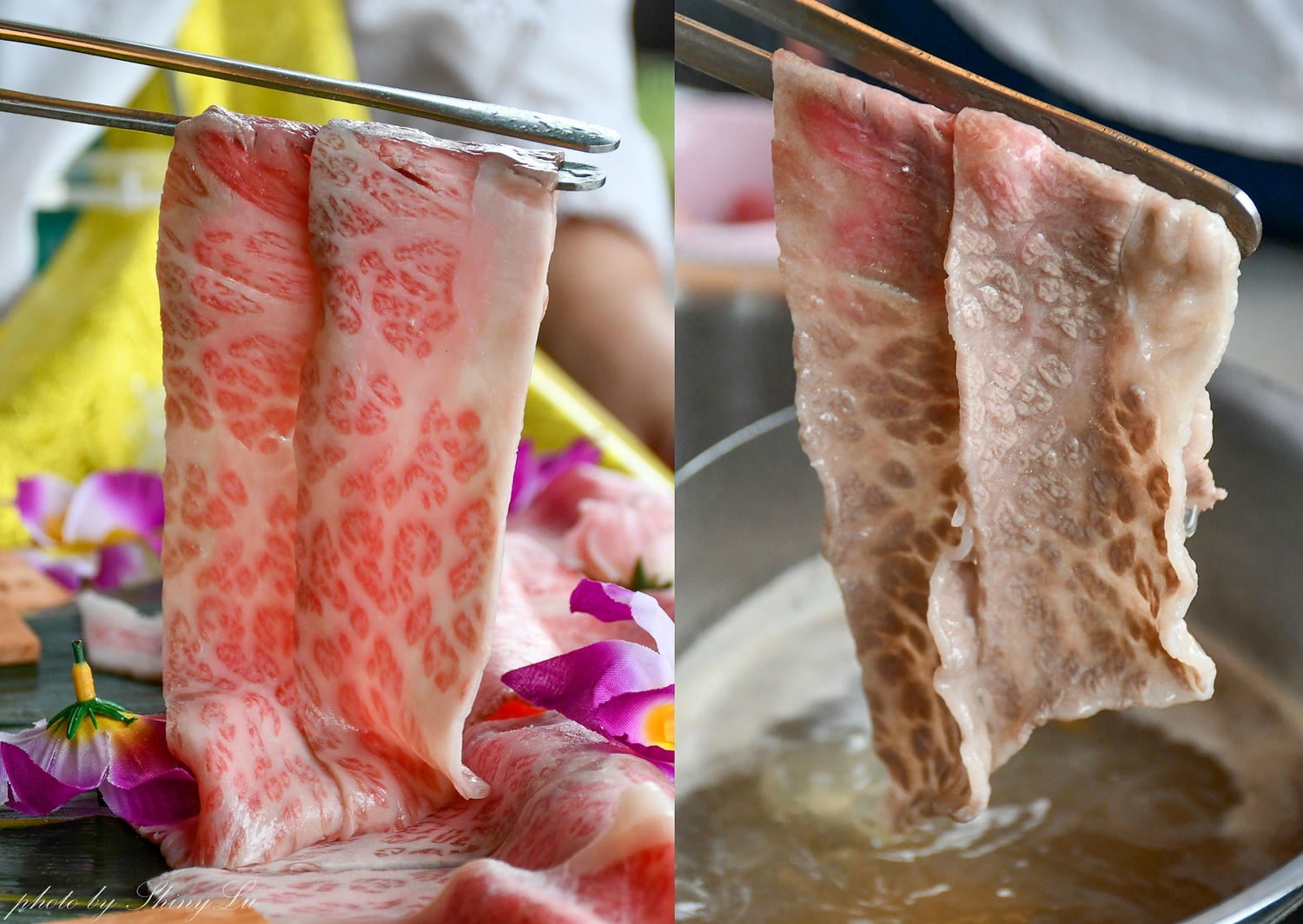 宜蘭梅花湖餐廳【大魔遇見熊】點和牛海鮮雙人套餐，還附加一樓咖啡廳飲品/點心/伴手禮