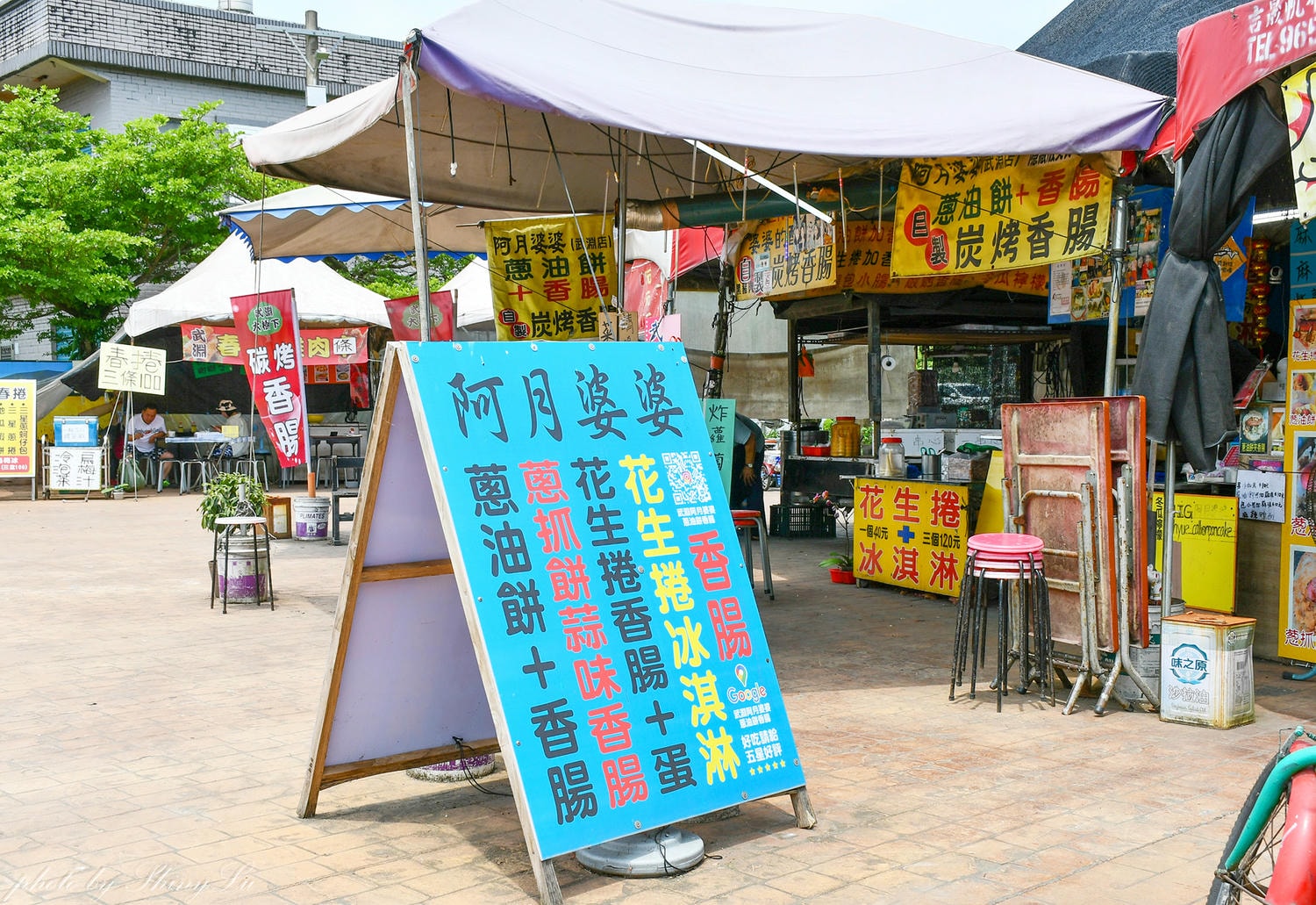 武淵阿月婆婆蔥油餅香腸│傳承三代20年│宜蘭冬山隱藏美食