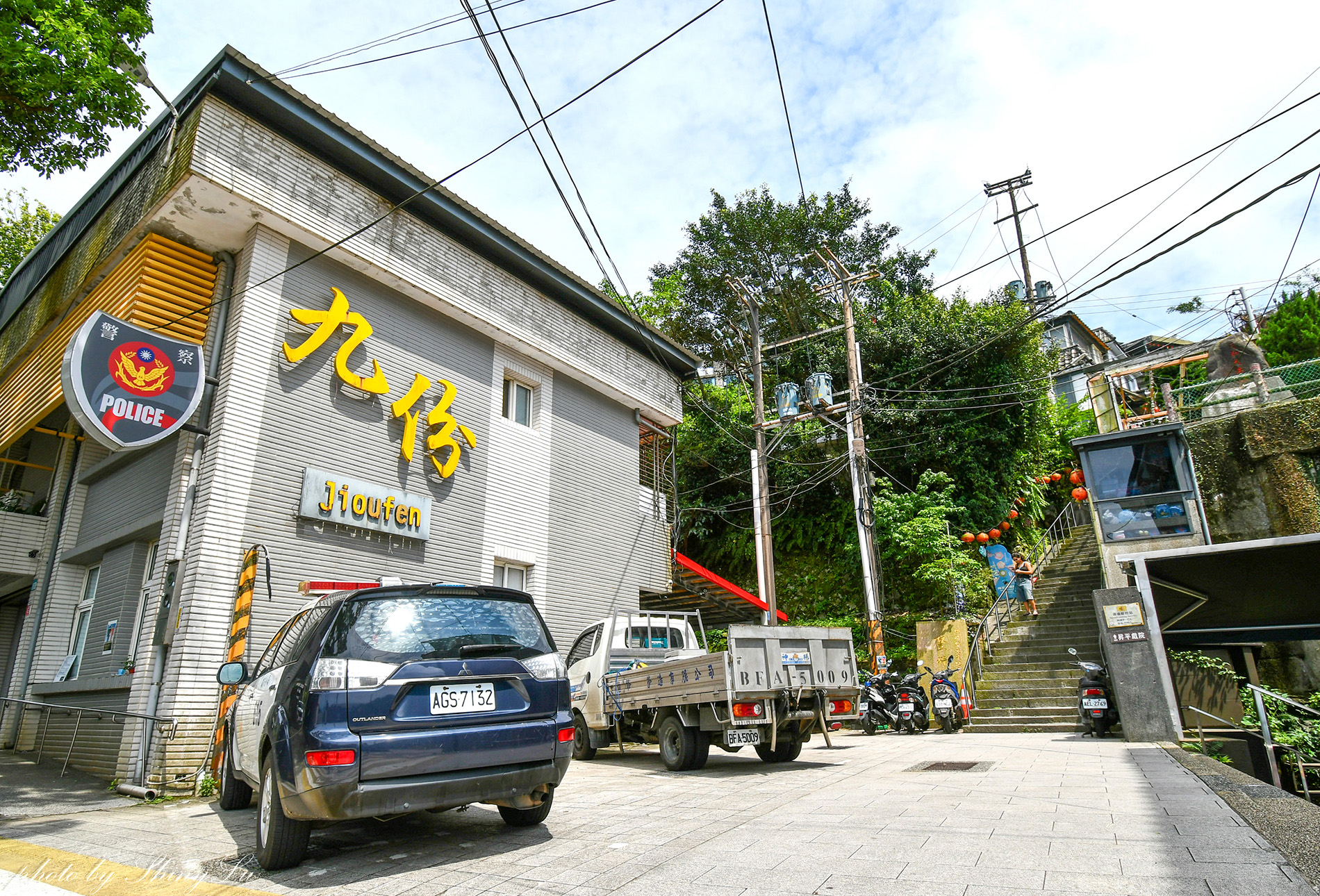 九份老街咖啡廳│Lickato貓十五│欣賞無敵山景邊吃冰淇淋