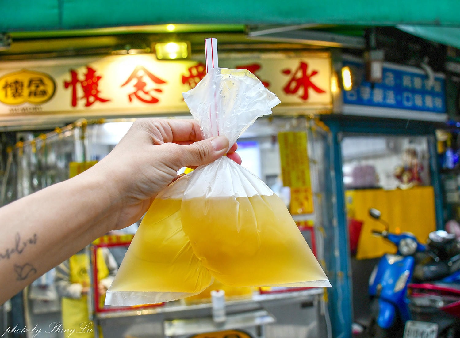懷念愛玉冰│用塑膠袋裝著喝│廣州街夜市傳承三代70年老店
