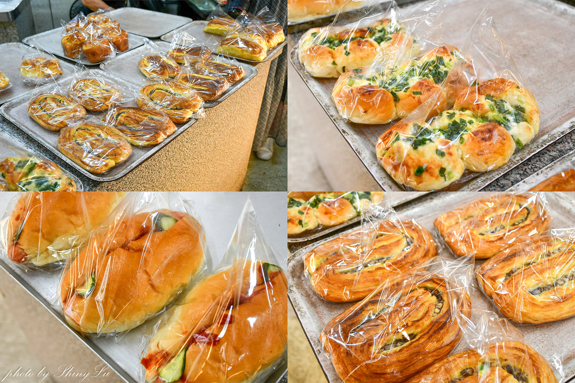 四腳亭美食│京香麵包店│除了花生蛋糕,蔥花麵包也是必吃 - 第5張圖 四腳亭美食│京香麵包店│除了花生蛋糕,蔥花麵包也是必吃