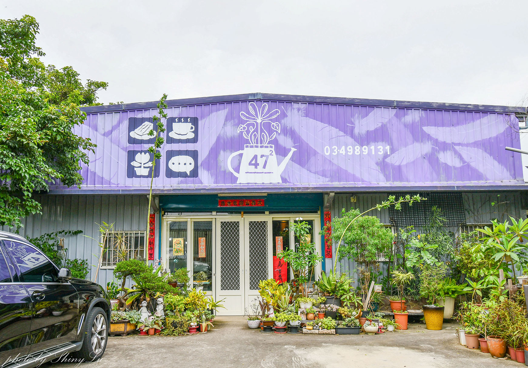 47二次方咖啡花園│中壢秘境咖啡廳│隱身民宿的景觀花園超美