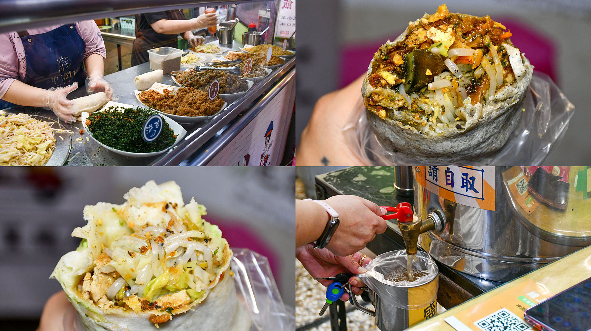 南投潤餅推薦│呷潤餅（埔里總店）柴魚大骨湯免費喝