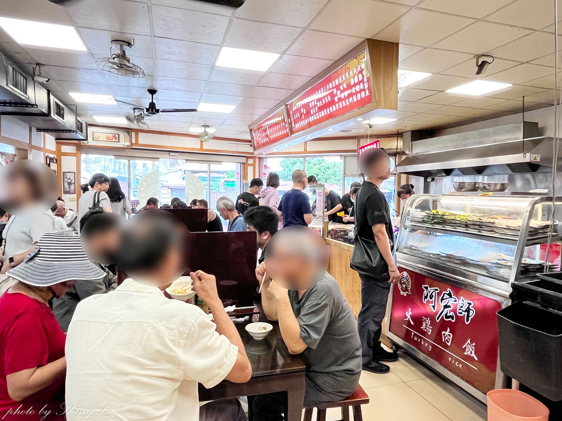 嘉義必吃│阿宏師火雞肉飯-光華總店(菜單)│一定要排隊