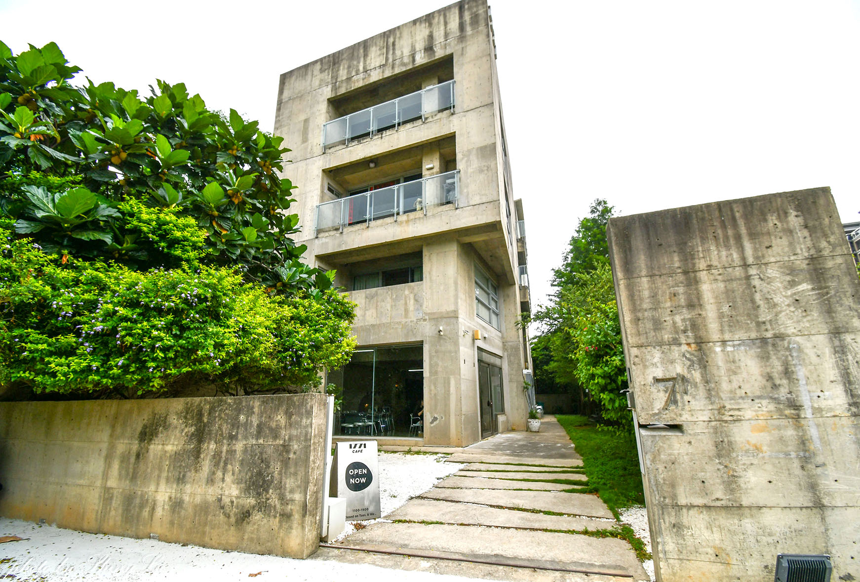1771 Studio，挑高清水模，桃園大園寵物友善咖啡廳