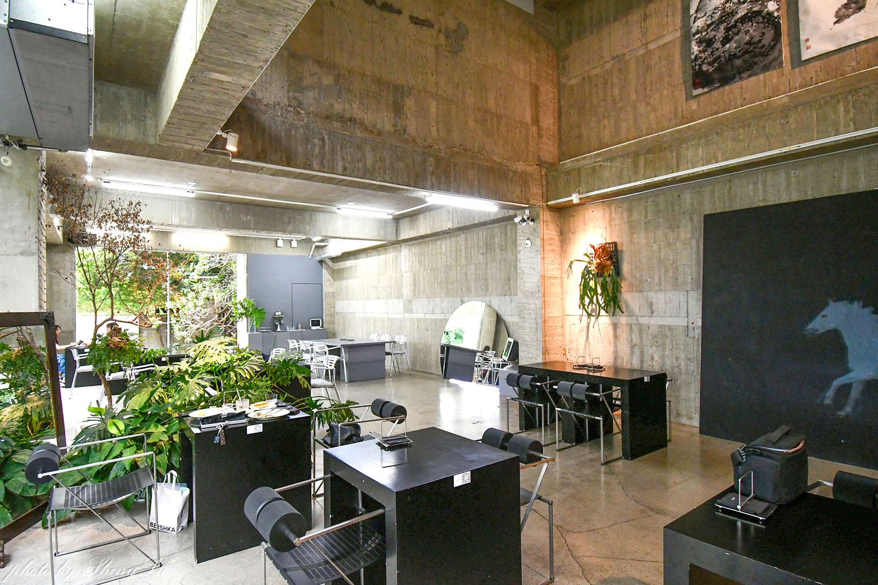 1771 Studio，挑高清水模，桃園大園寵物友善咖啡廳