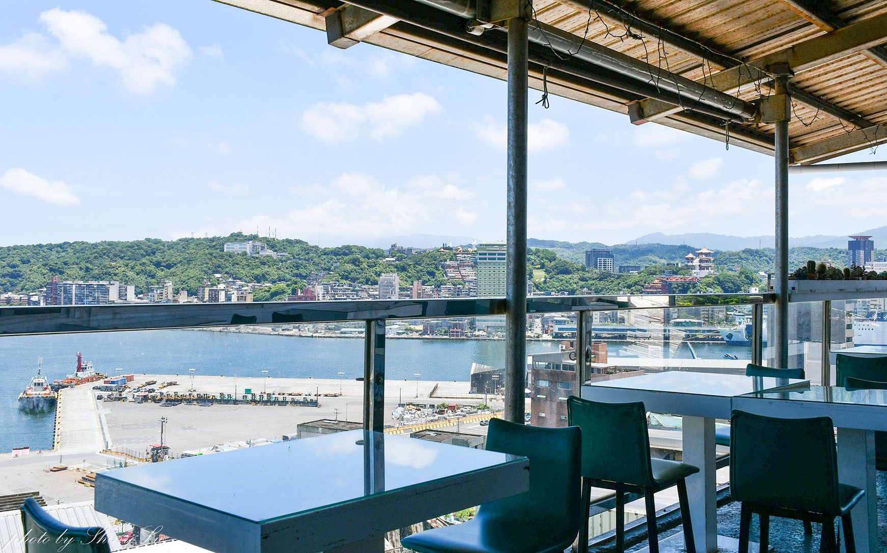 後山海景咖啡│欣賞海港視野│基隆虎仔山景觀餐廳
