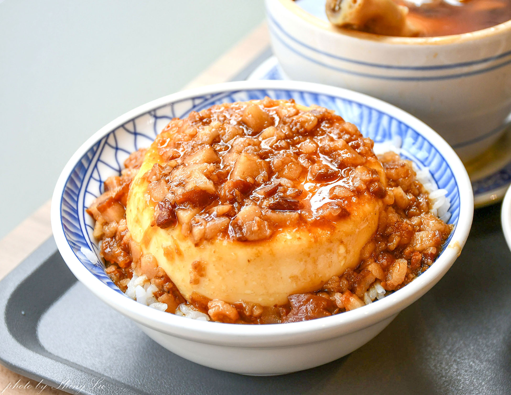 林口蒸蛋滷肉飯│熹湯舖子│愛吃蒸蛋不能錯過，還有紅茶免費喝