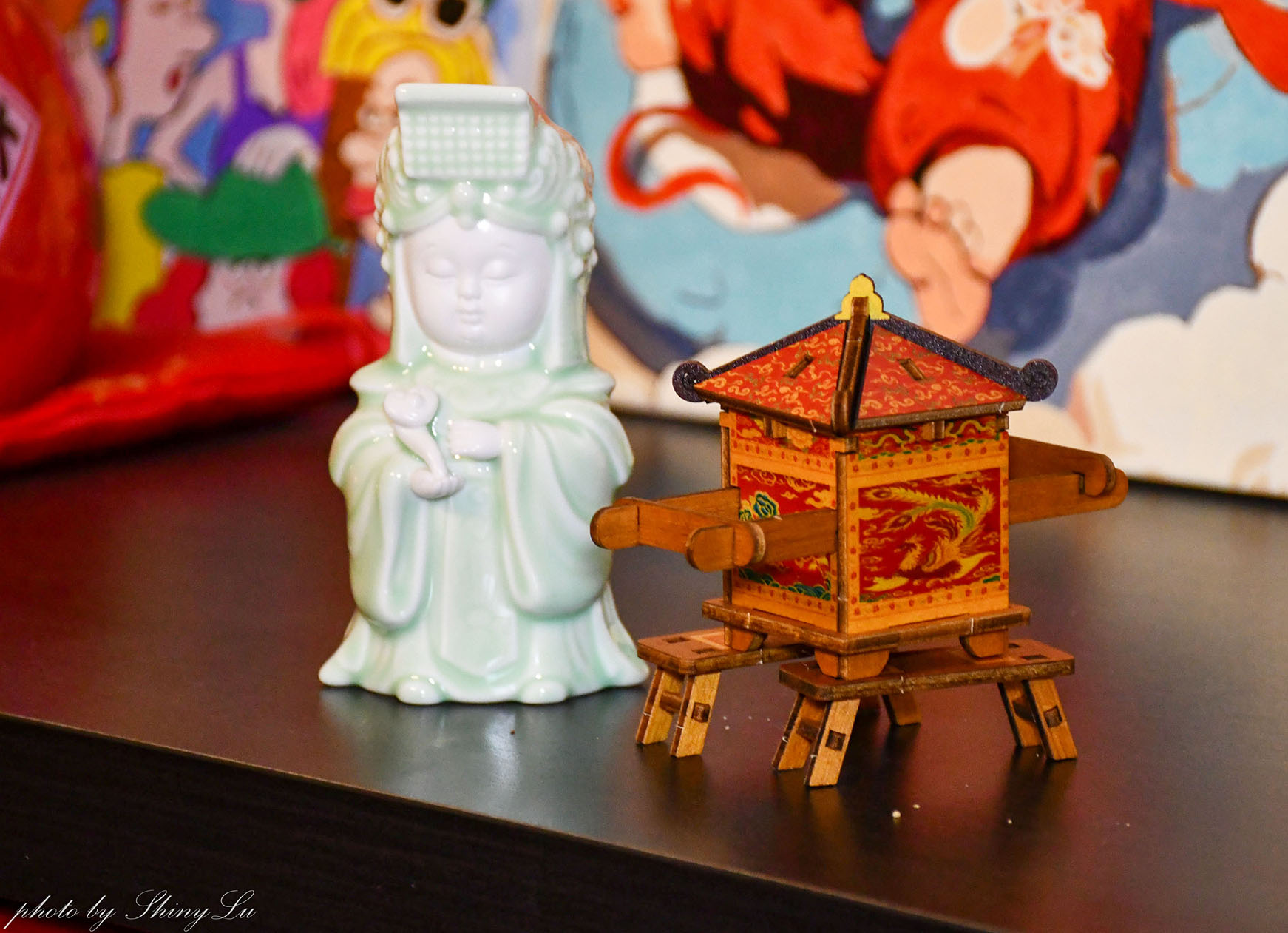 媽祖文創商品推薦│小神轎DIY立體模型組│玄奘文化出版評價開箱