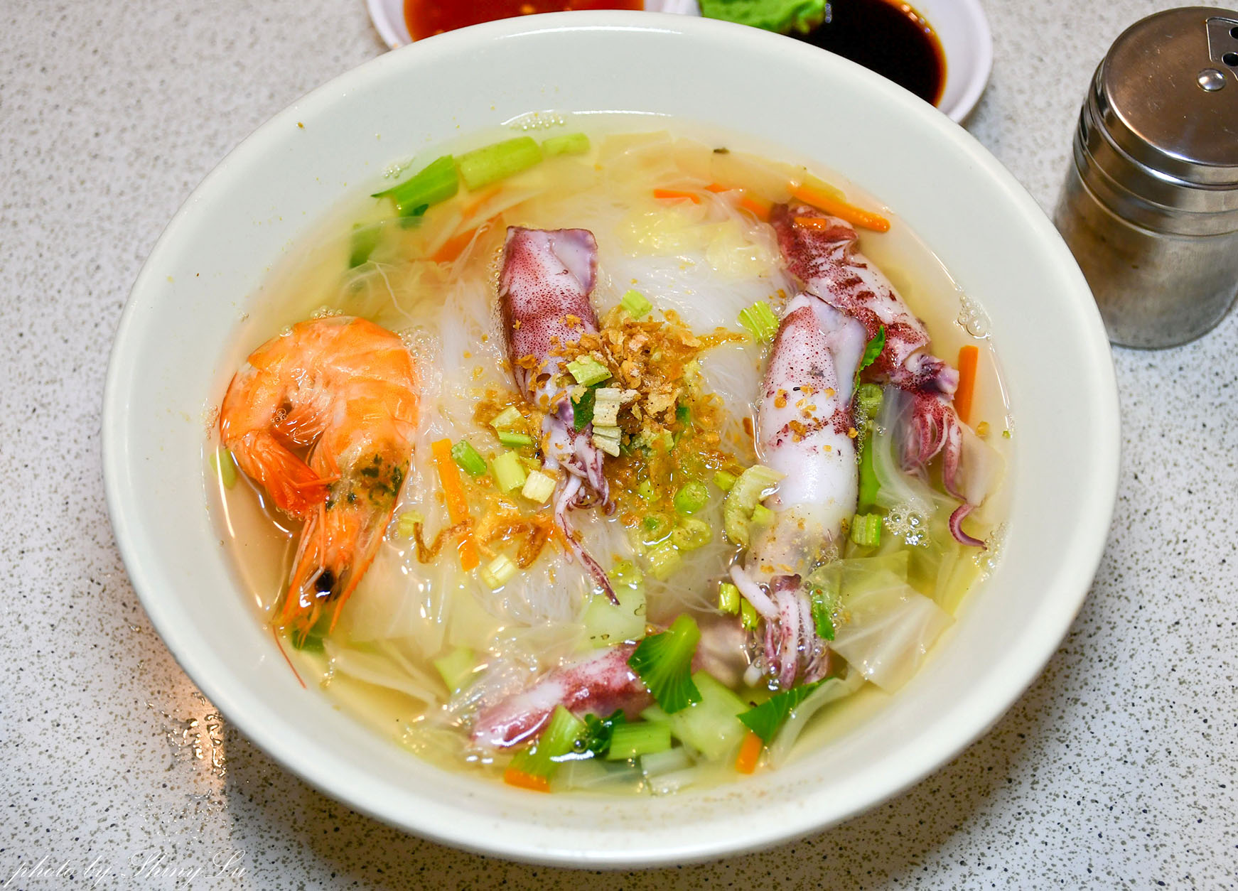 深澳漁港美食│長榮小吃│小卷米粉湯是必點