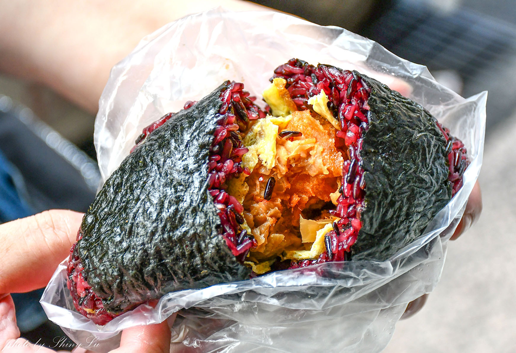 青島飯糰│紫米升級不加價│只賣4.5 小時│台北車站外帶早餐
